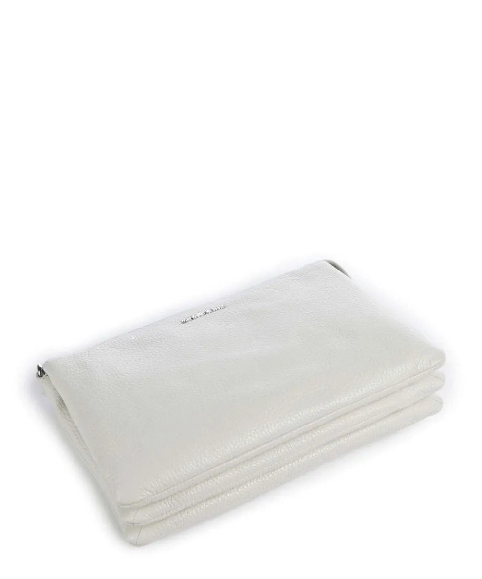 Mellow Leather Umhängetasche genarbtes Kalbsleder creme