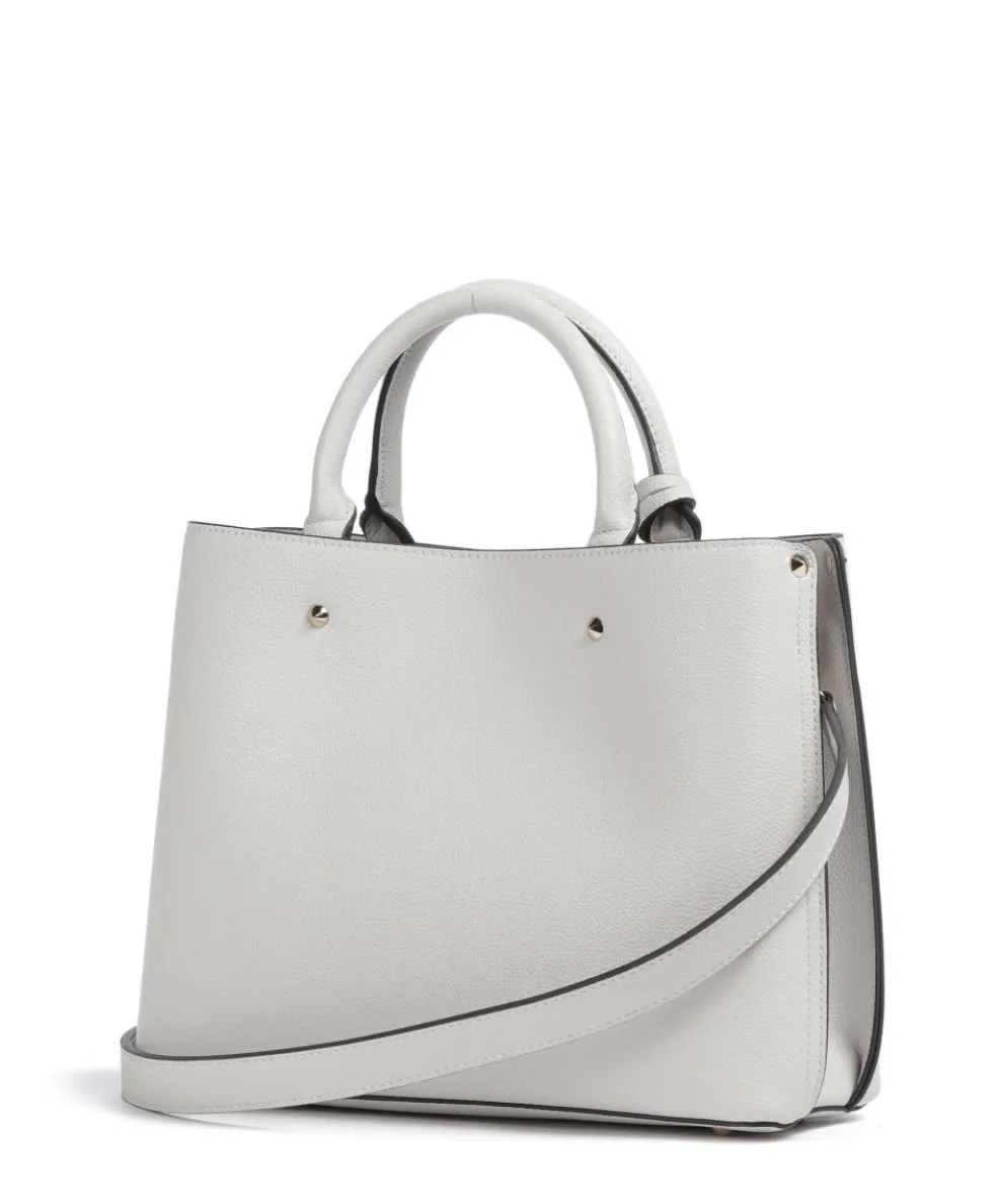 Meridian Handtasche Lederimitat creme