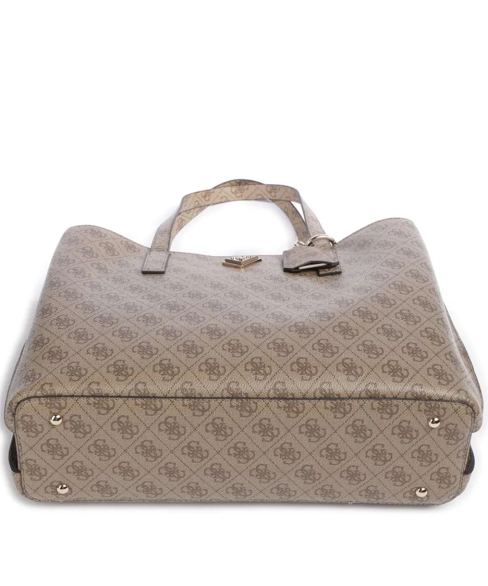 Meridian Shopper Lederimitat hellbraun