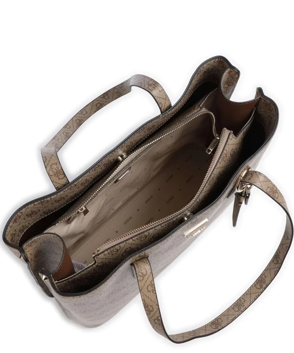 Meridian Shopper Lederimitat hellbraun