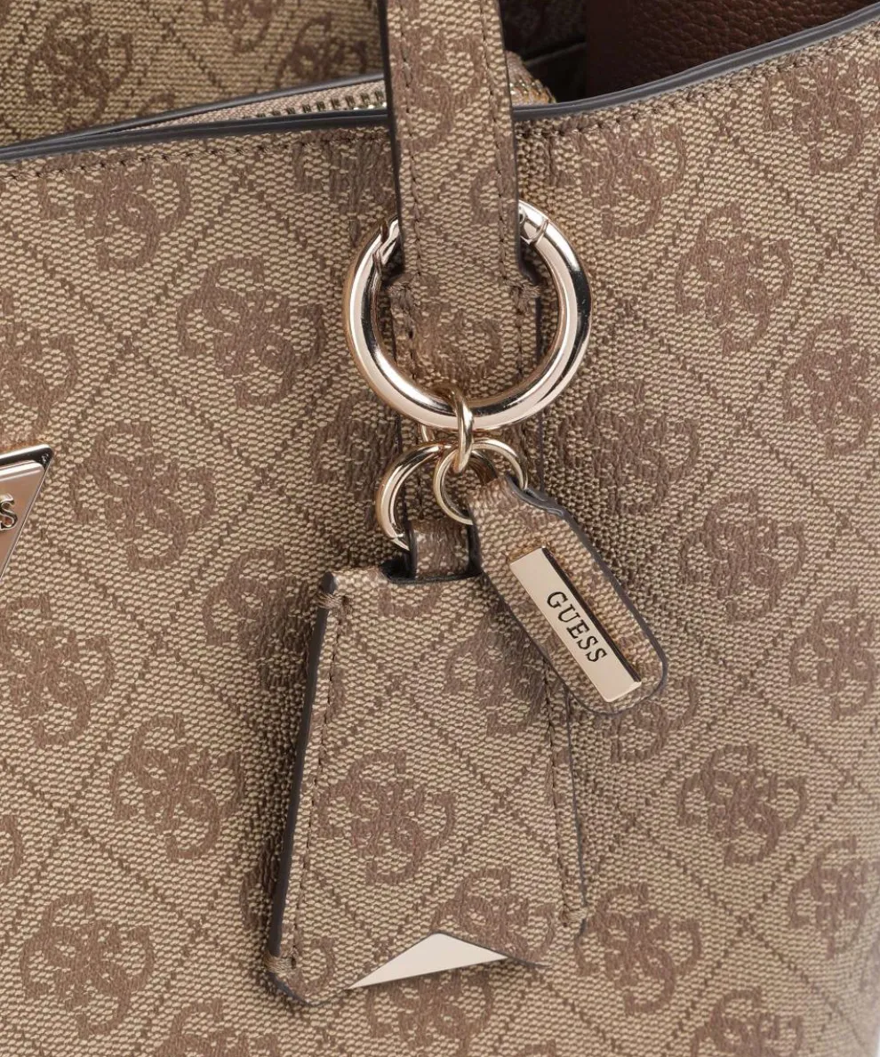 Meridian Shopper Lederimitat hellbraun