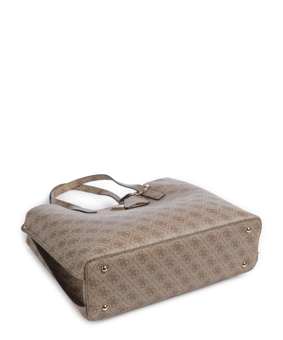 Meridian Shopper Lederimitat hellbraun