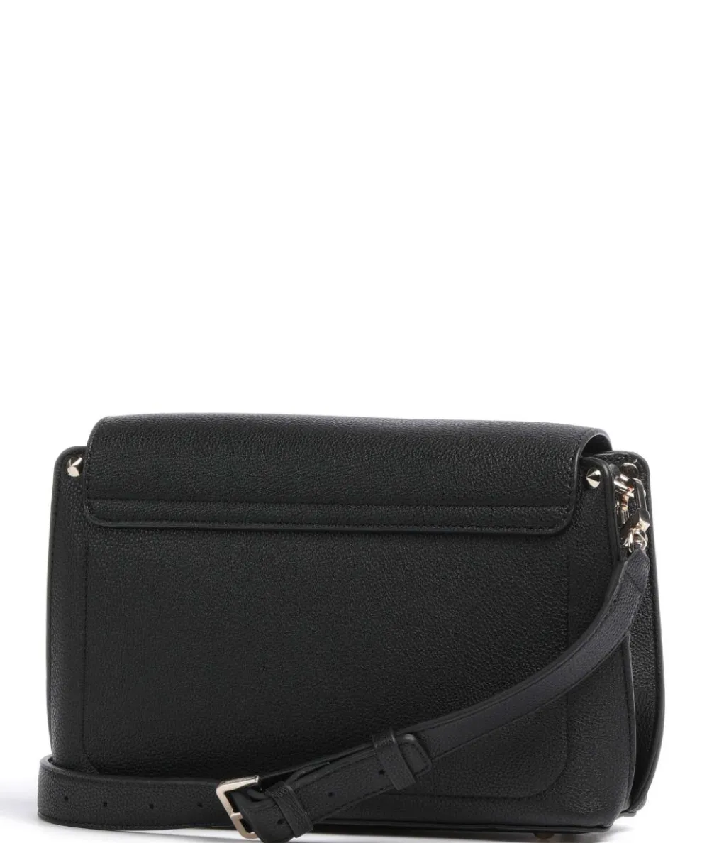 Meridian Umhängetasche Lederimitat schwarz