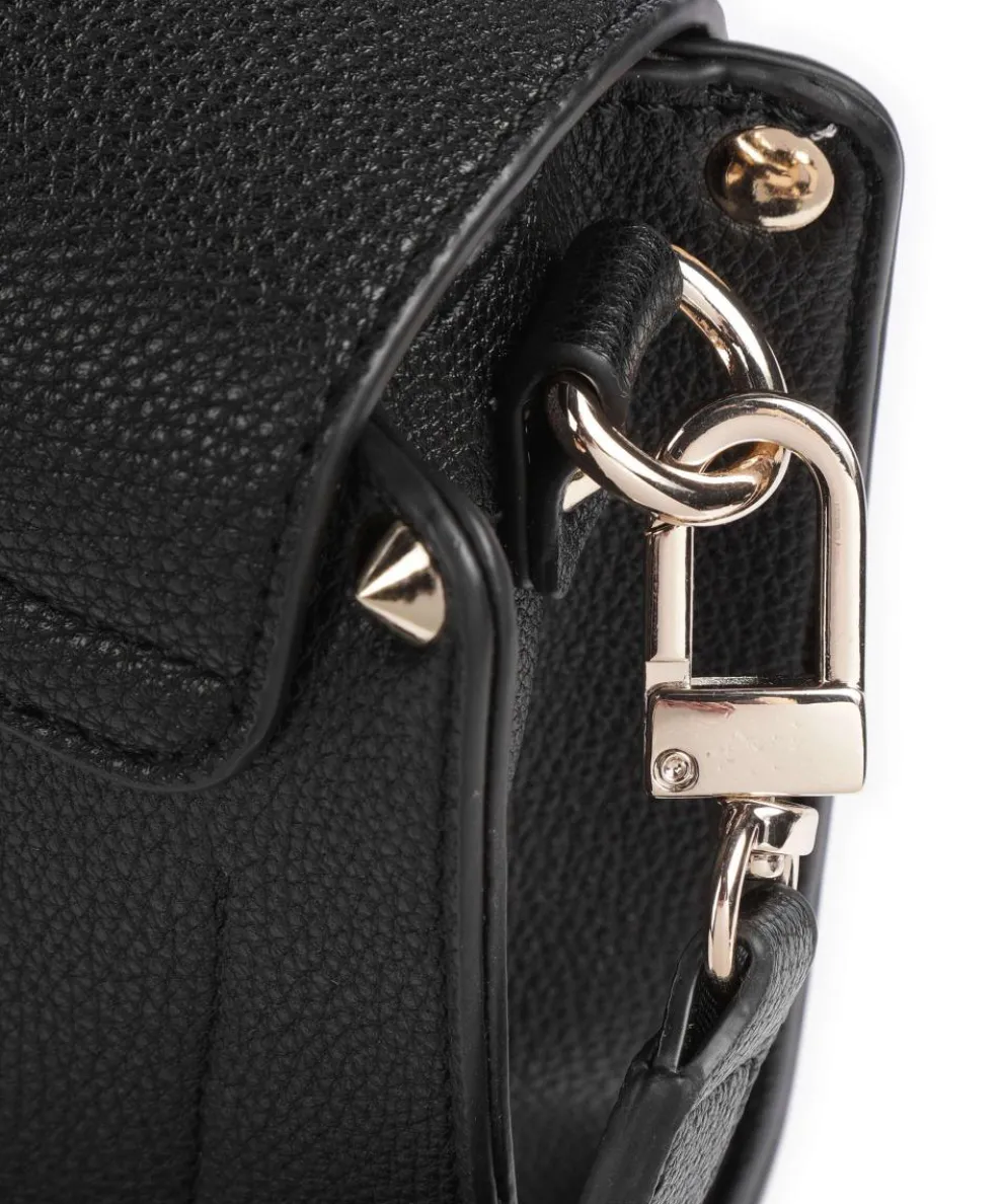 Meridian Umhängetasche Lederimitat schwarz