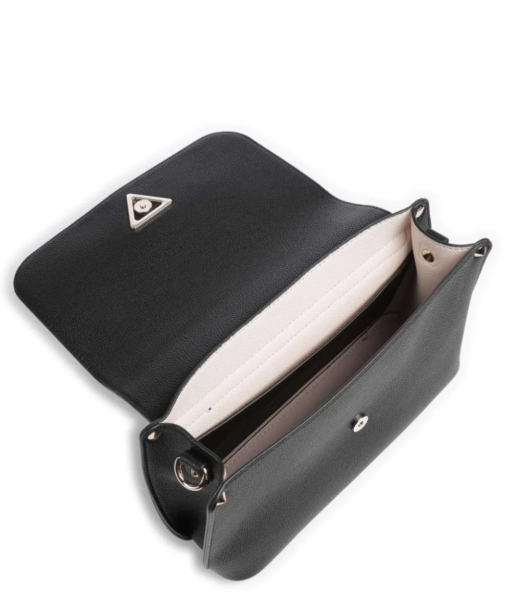 Meridian Umhängetasche Lederimitat schwarz