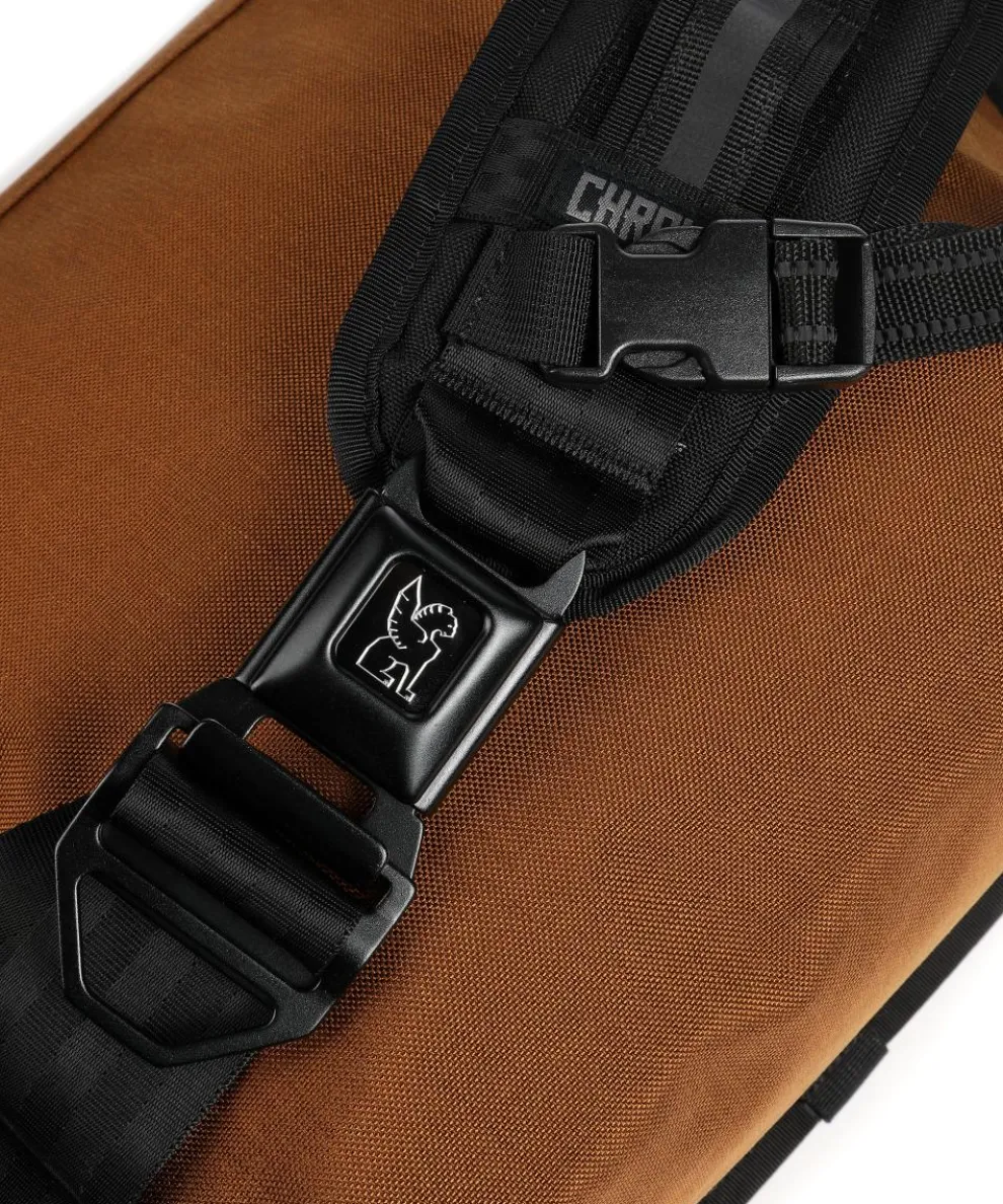 Metro Mini Kuriertasche Nylon, Plane braun