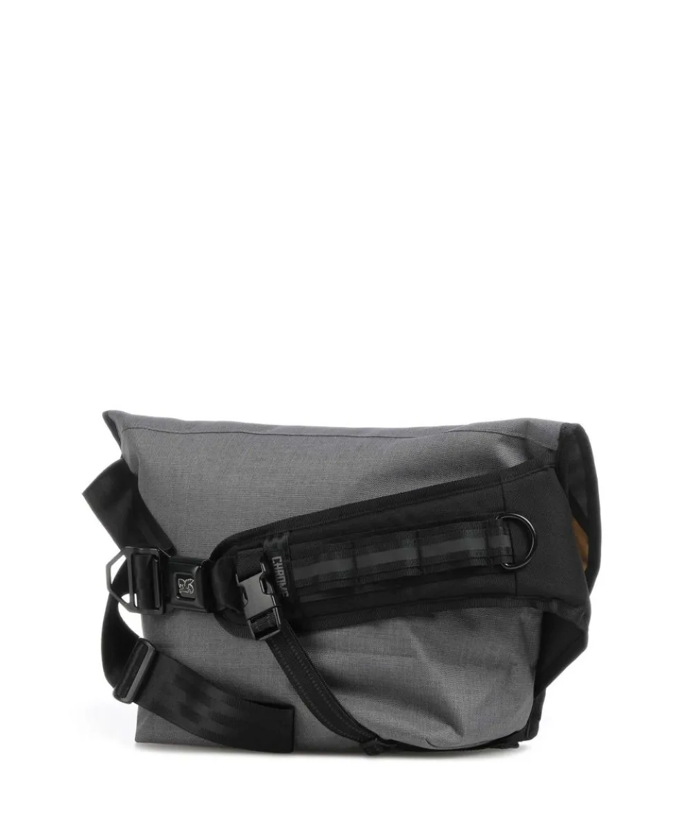Metro Mini Kuriertasche Nylon, Plane grau