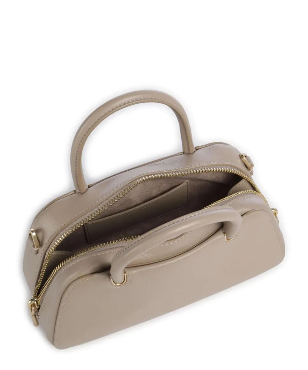 Grace Mini Handtasche fein genarbtes Rindsleder taupe