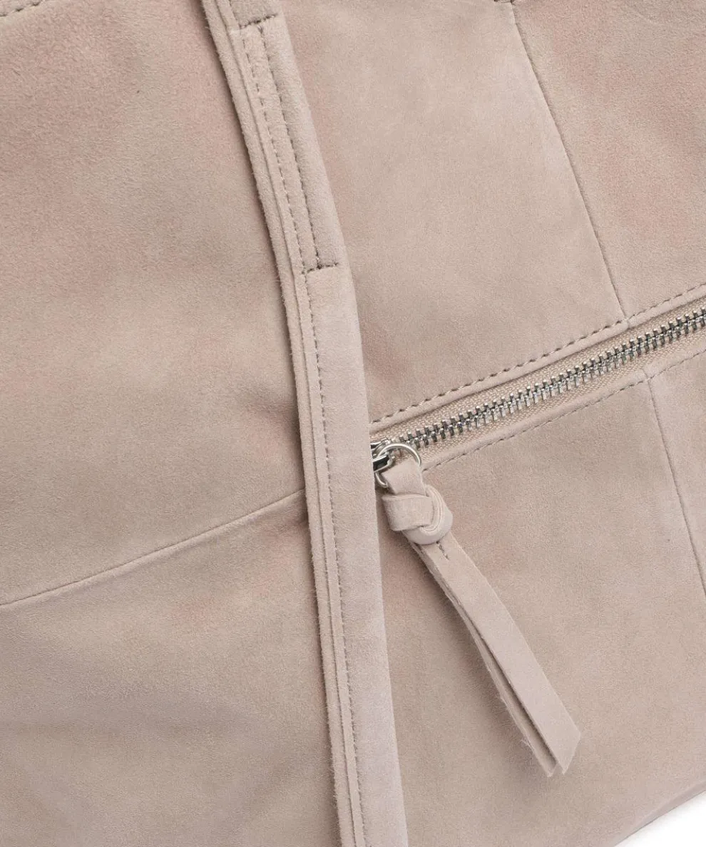 All About Beads Shopper Schafsleder beige