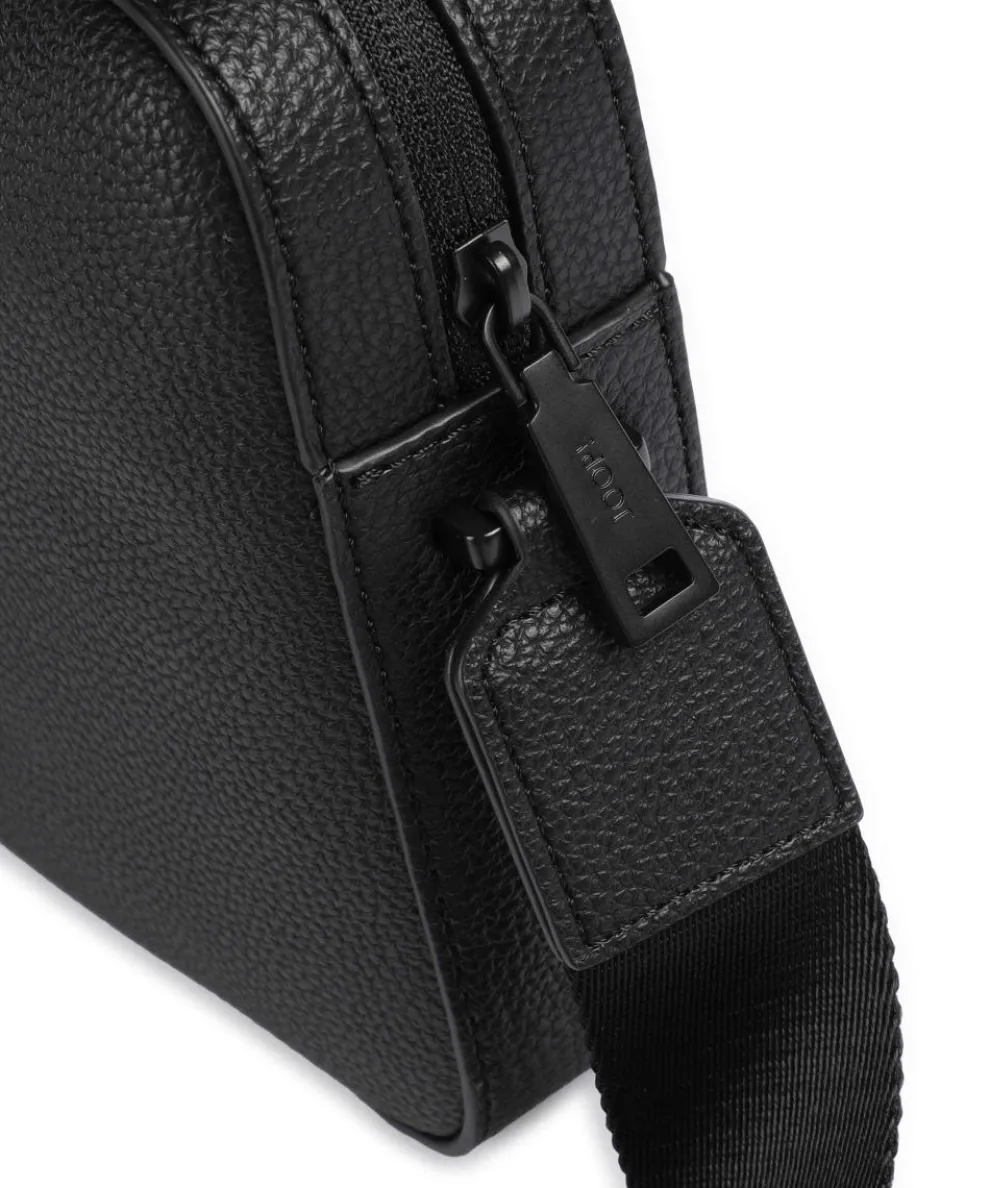 Nepezzano Pino Umhängetasche Lederimitat schwarz