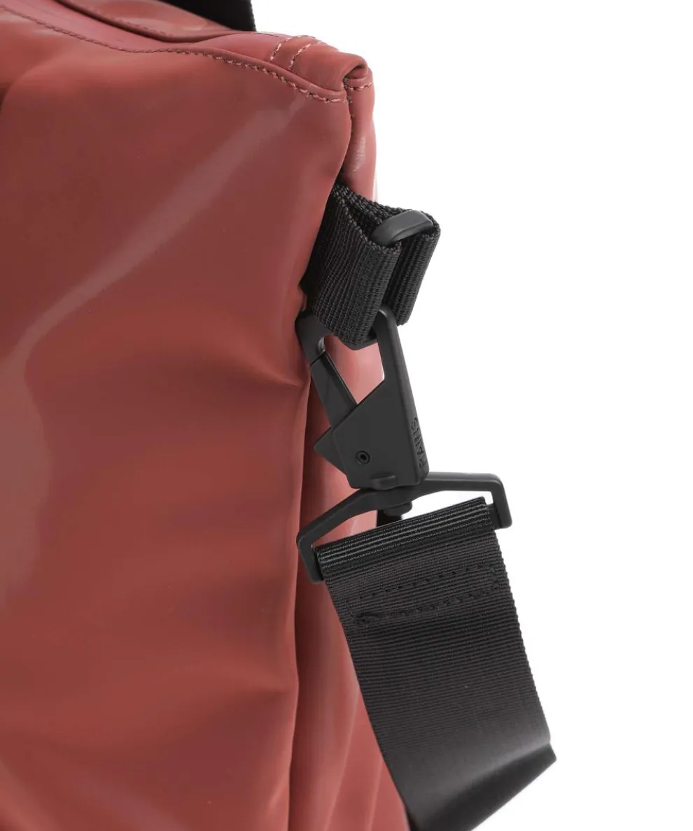 Micro Shopper Polyester, Polyurethane dunkelrot