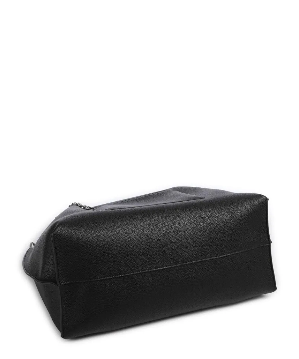 Mila L Shopper Lederimitat schwarz