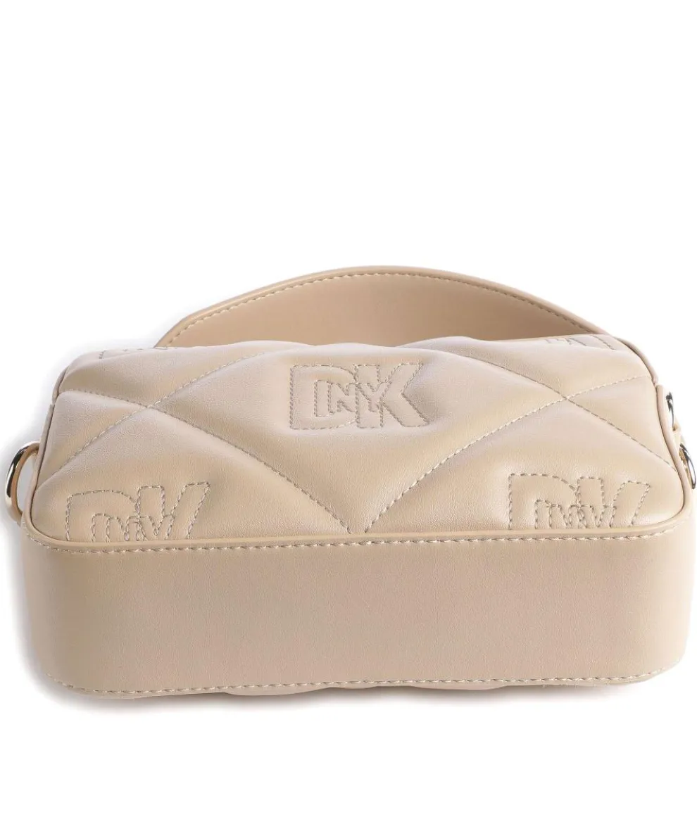 Milano Crosstown Umhängetasche fein genarbtes Rindsleder beige