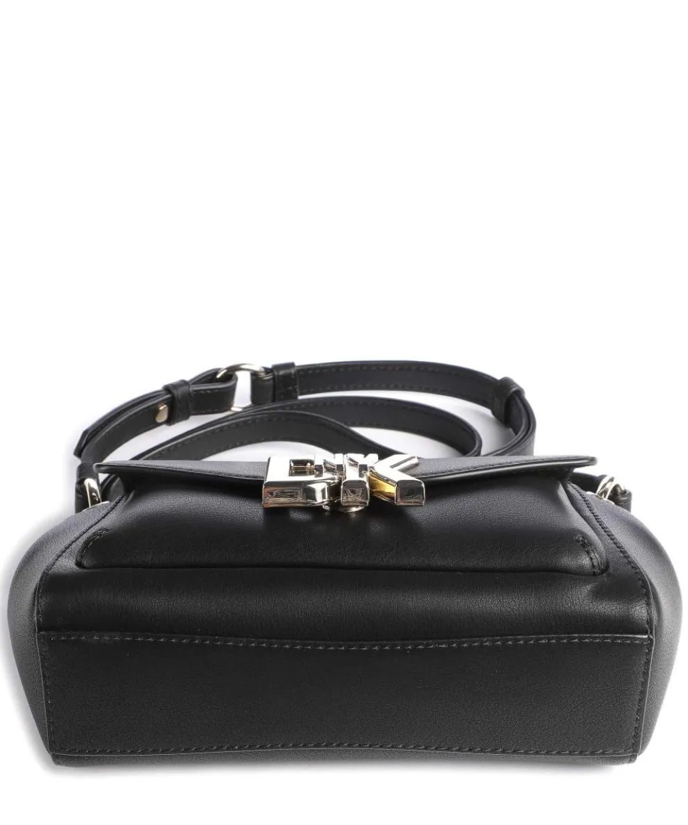 Milano Downtown Umhängetasche fein genarbtes Rindsleder schwarz