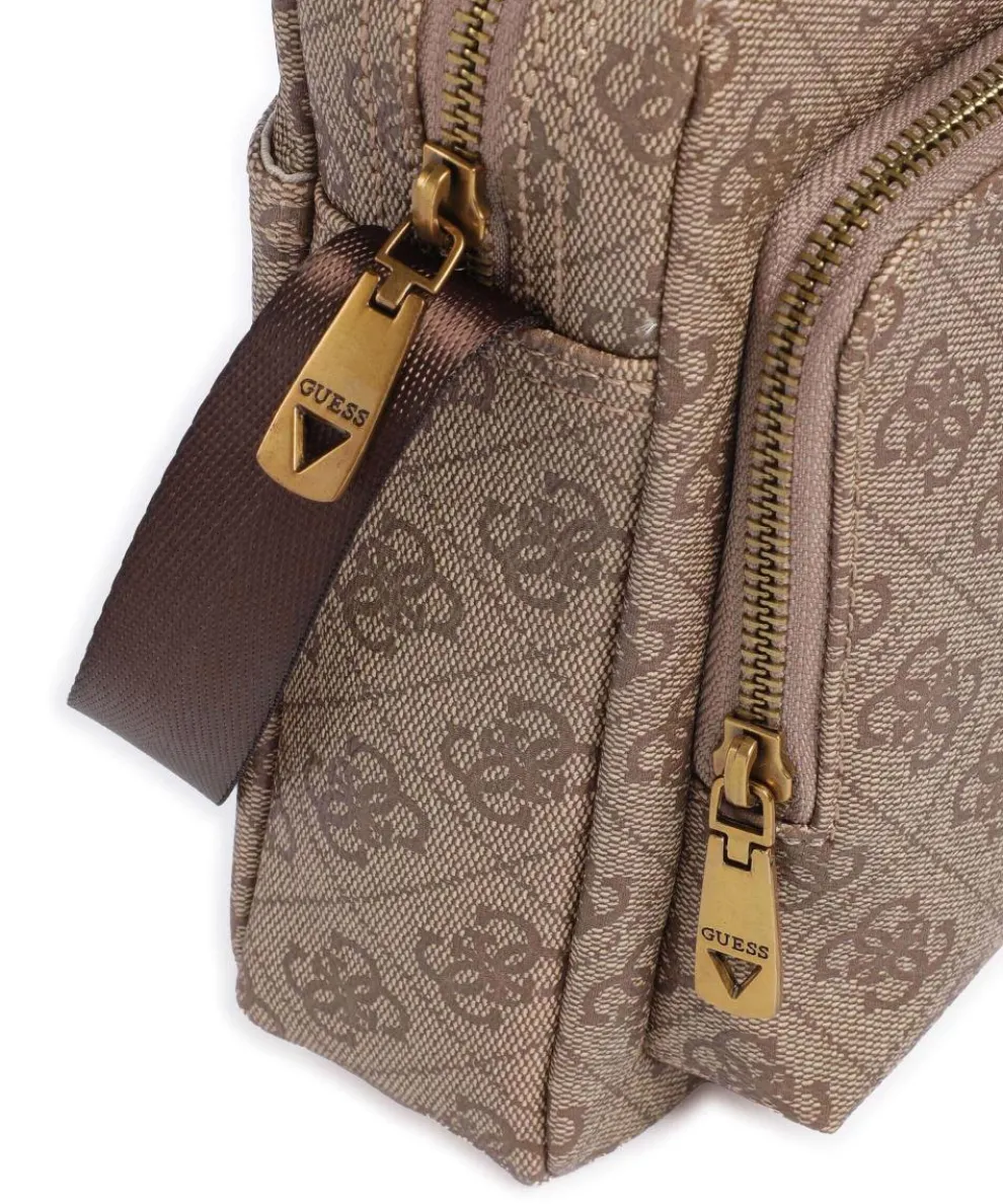 Milano Eco Umhängetasche Lederimitat hellbraun