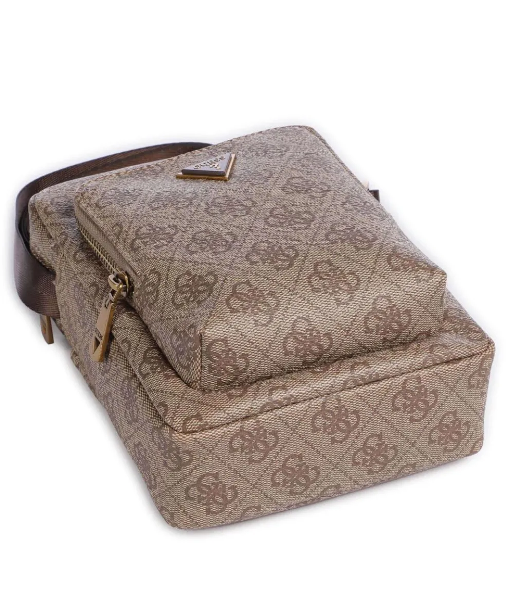 Milano Eco Umhängetasche Lederimitat hellbraun