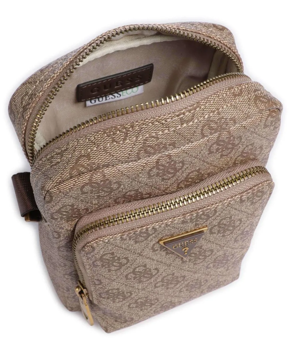 Milano Eco Umhängetasche Lederimitat hellbraun