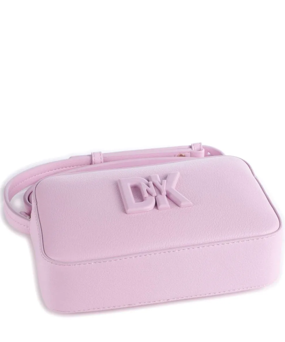 Milano Seventh Avenue Umhängetasche genarbtes Rindsleder violett