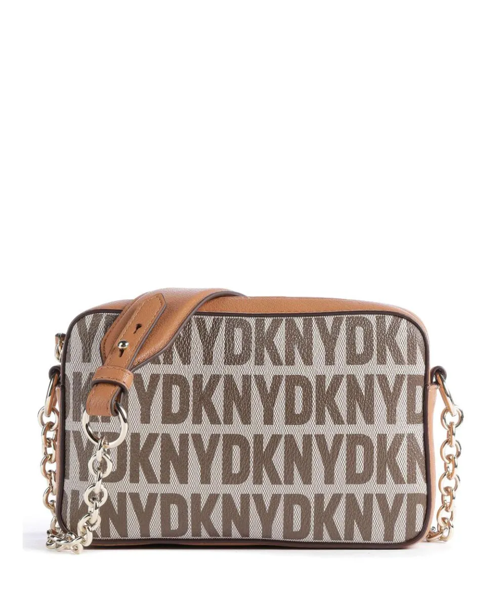 Milano Seventh Avenue Umhängetasche Lederimitat, fein genarbtes Rindsleder braun