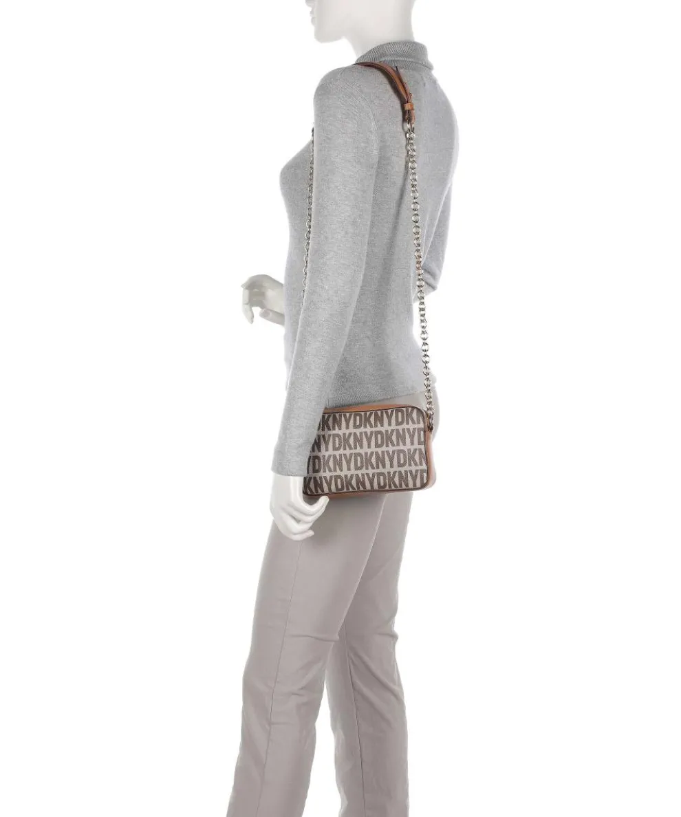 Milano Seventh Avenue Umhängetasche Lederimitat, fein genarbtes Rindsleder braun