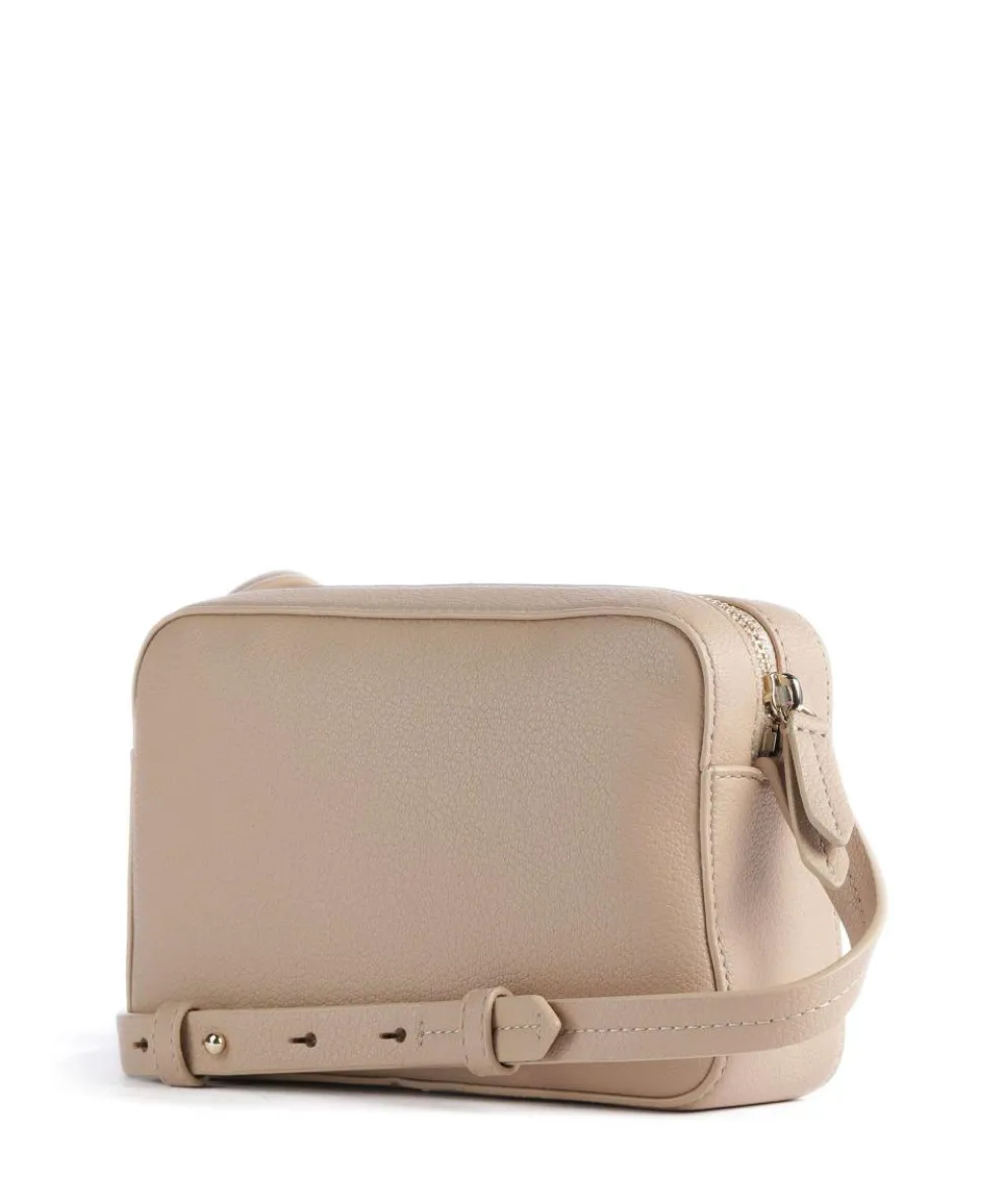 Milano Seventh Avenue Umhängetasche genarbtes Rindsleder beige