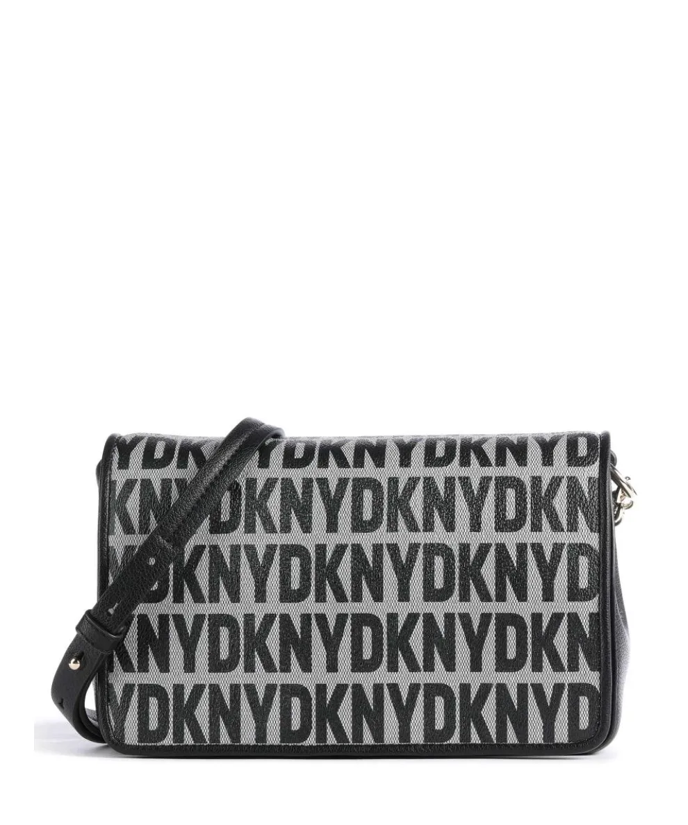 Milano Seventh Avenue Umhängetasche Lederimitat, genarbtes Rindsleder schwarz