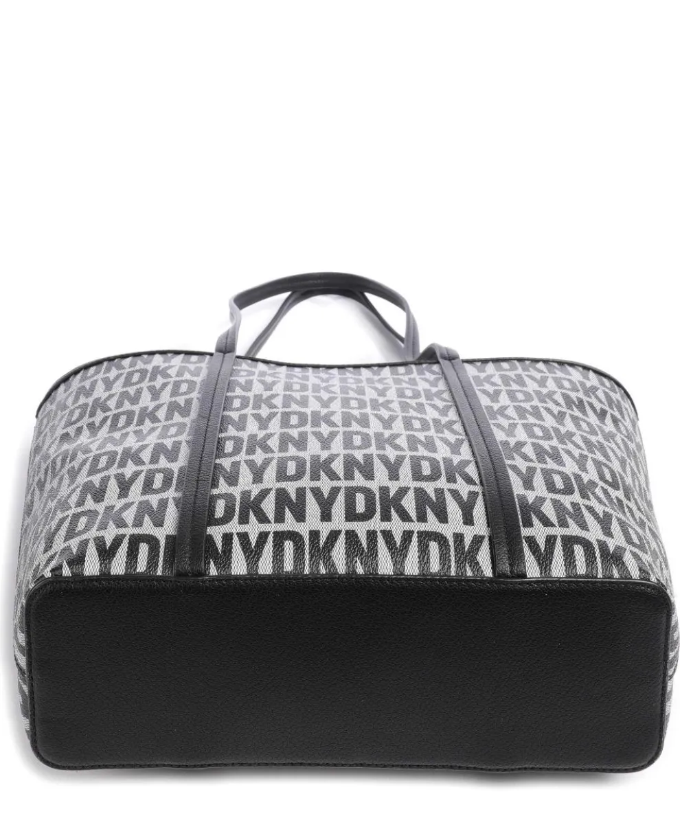 Milano Seventh Avenue Shopper Lederimitat schwarz