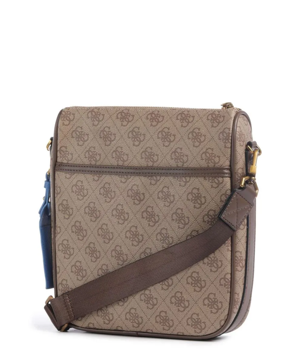 Milano Umhängetasche Lederimitat hellbraun