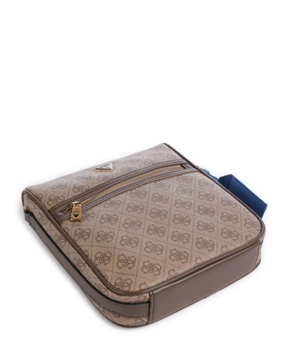 Milano Umhängetasche Lederimitat hellbraun