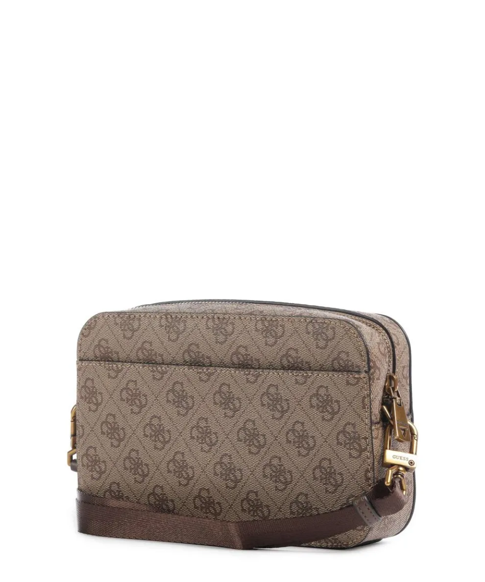 Milano Umhängetasche Lederimitat hellbraun