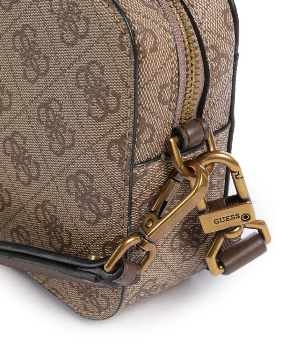 Milano Umhängetasche Lederimitat hellbraun