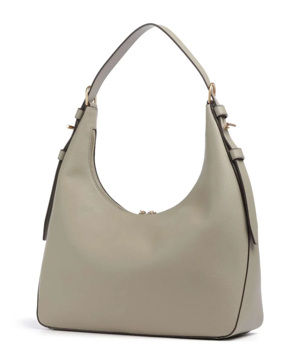 Mindy Beuteltasche genarbtes Rindsleder stein