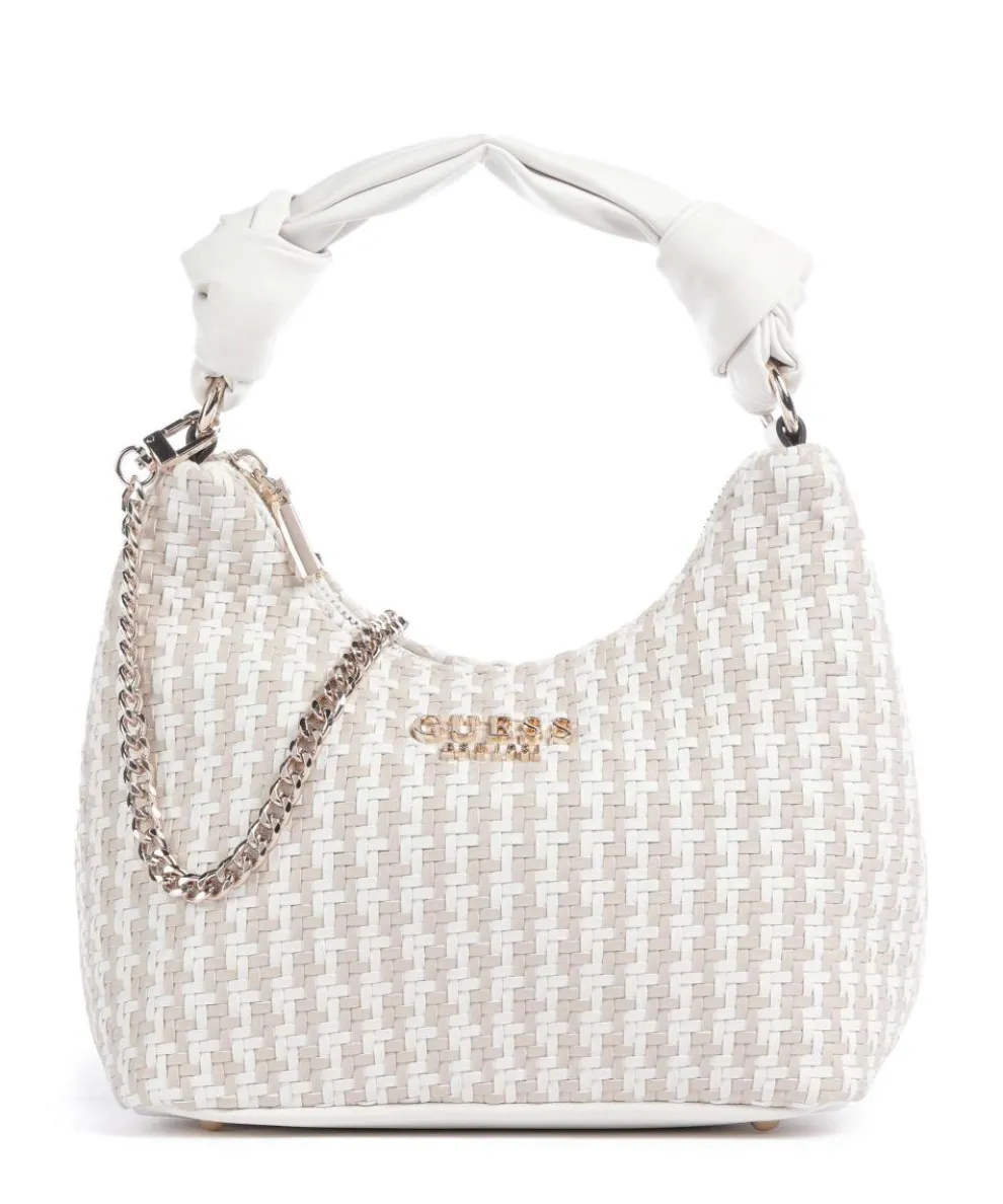 Mirema Handtasche Lederimitat weiß