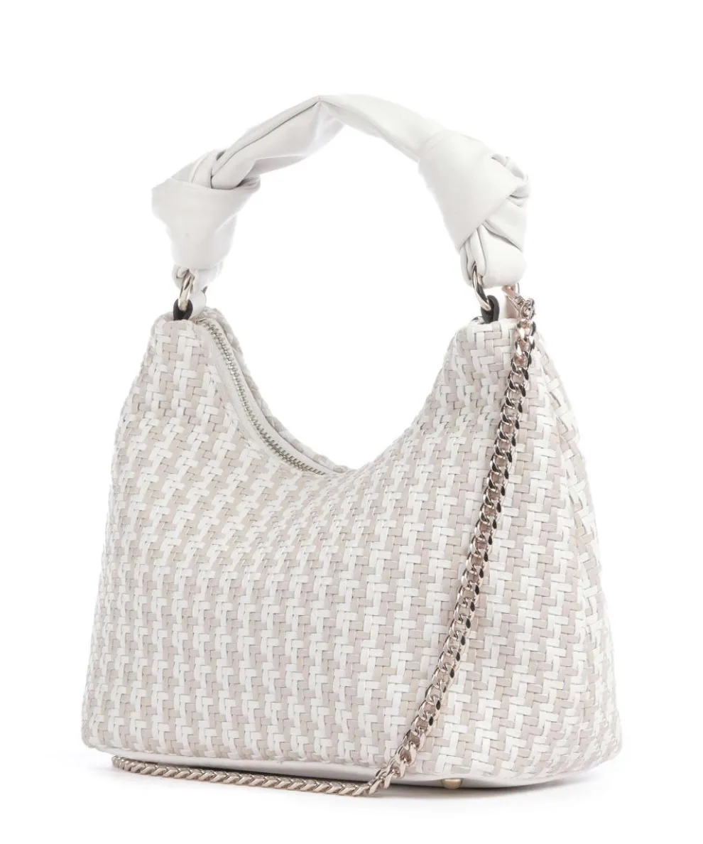 Mirema Handtasche Lederimitat weiß