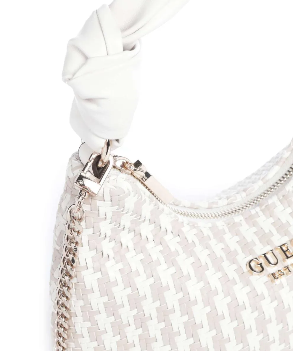 Mirema Handtasche Lederimitat weiß