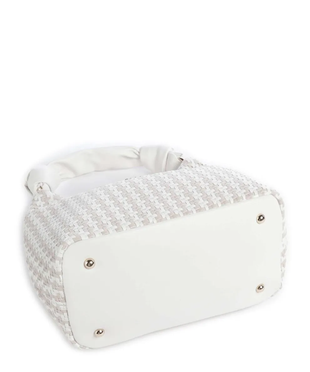 Mirema Handtasche Lederimitat weiß