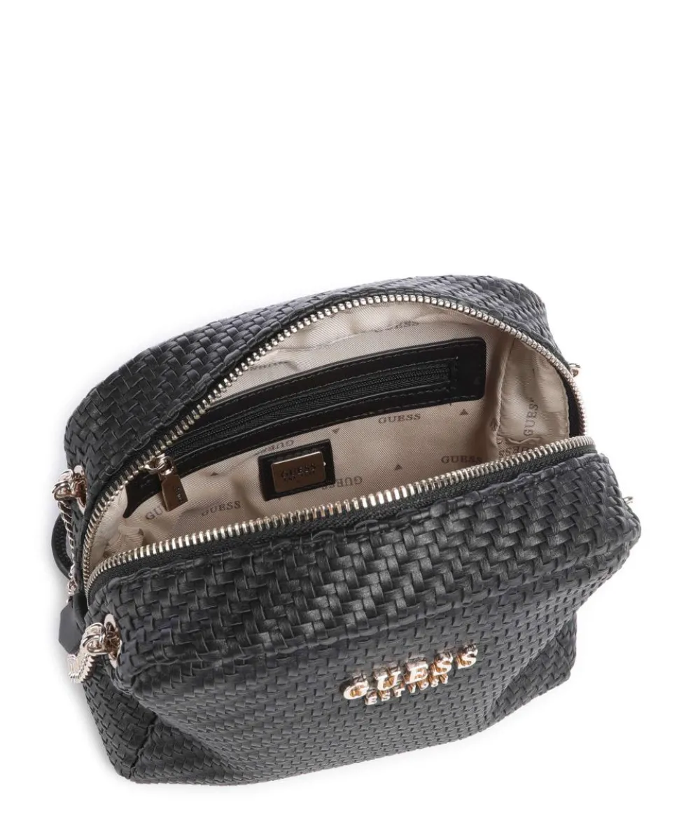 Mirema Umhängetasche Lederimitat schwarz