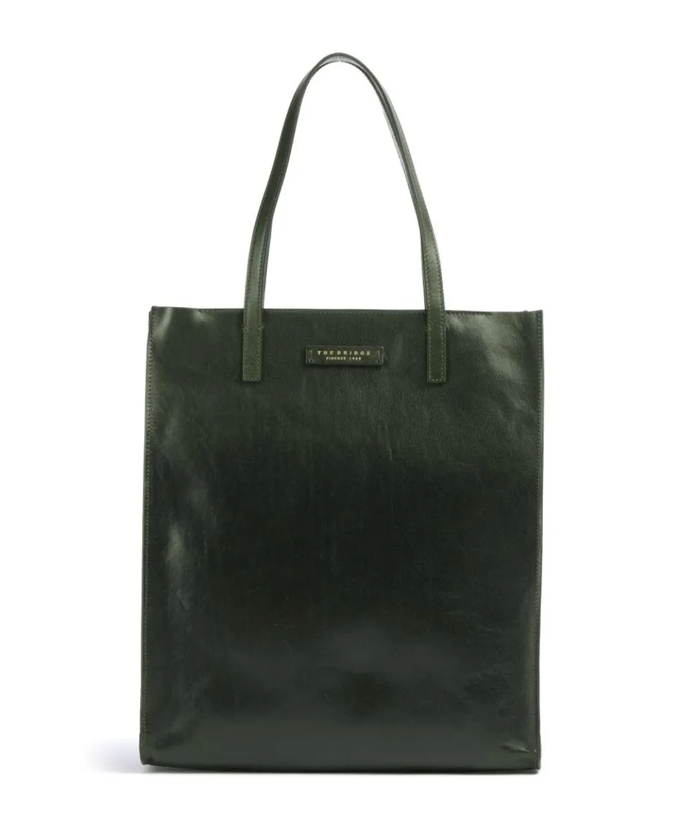 Mirra Shopper Rindsleder dunkelgrün