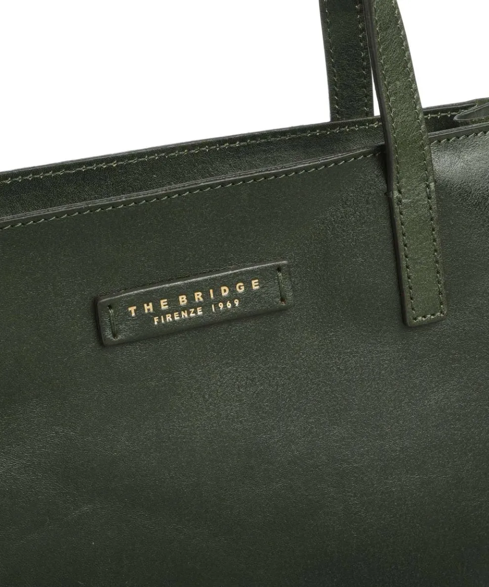 Mirra Shopper Rindsleder dunkelgrün