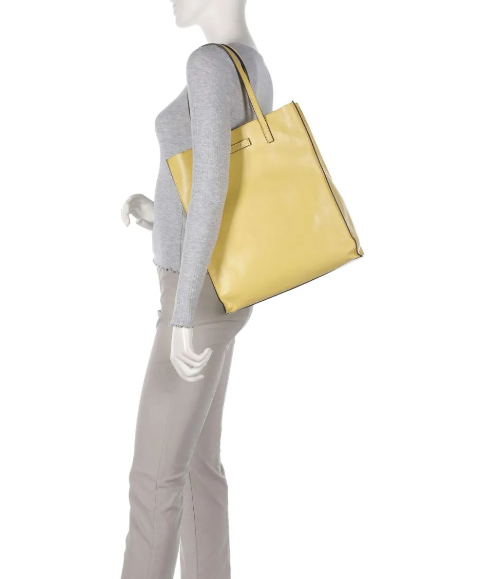 Mirra Shopper Rindsleder gelb