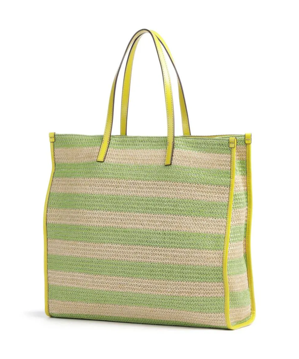 Mirra Wow Shopper Bast grün/beige