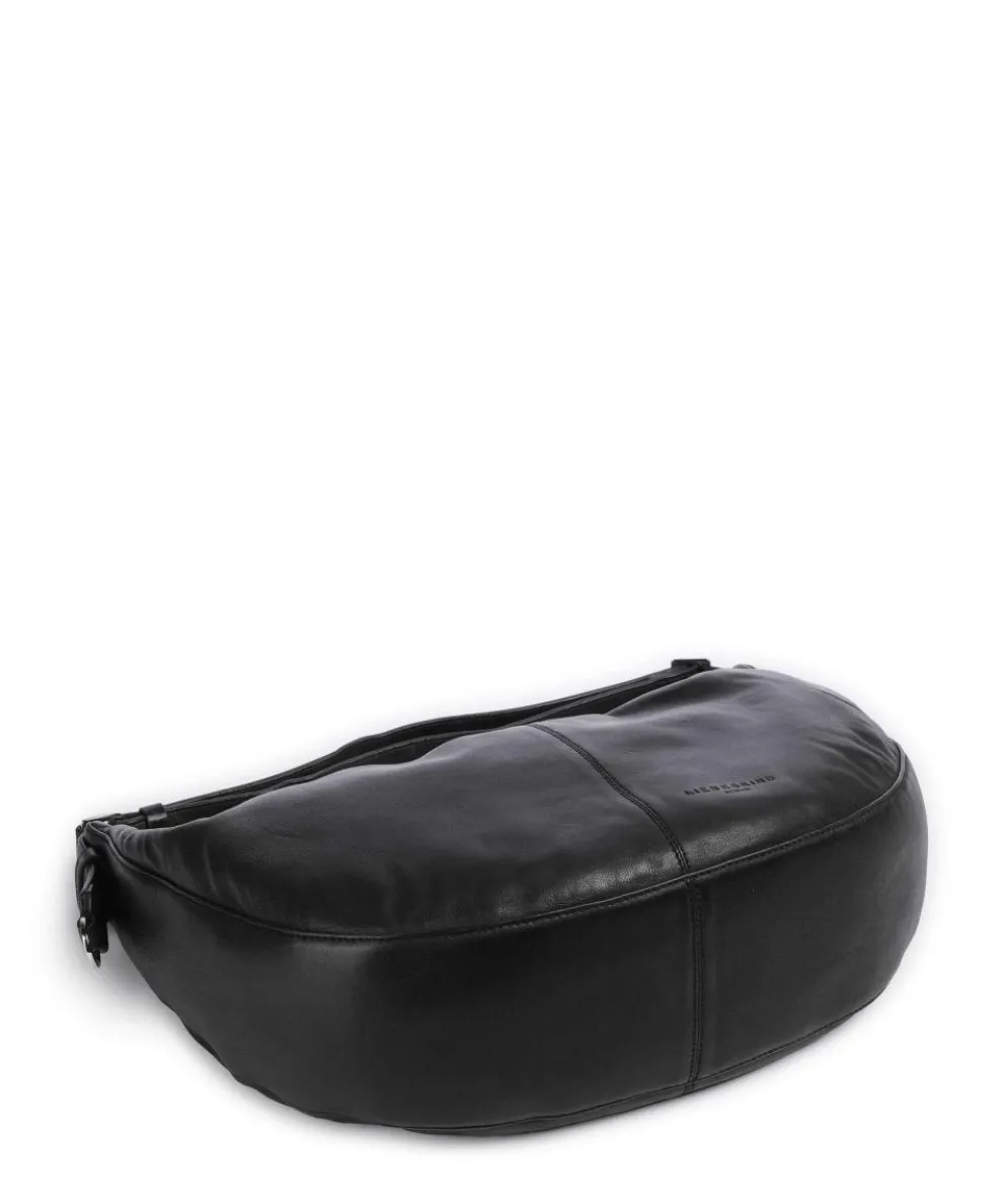 Moon Sheep Natural M Beuteltasche Schafsleder schwarz