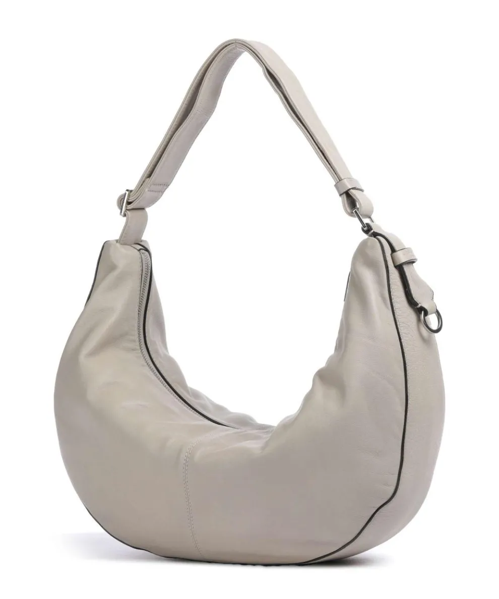 Moon Sheep Natural M Beuteltasche Schafsleder taupe