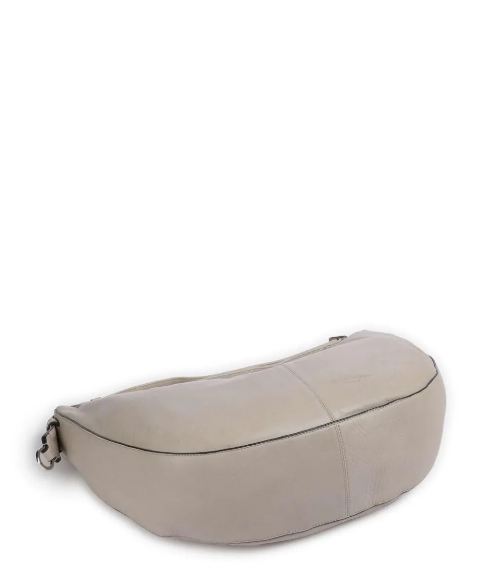 Moon Sheep Natural M Beuteltasche Schafsleder taupe
