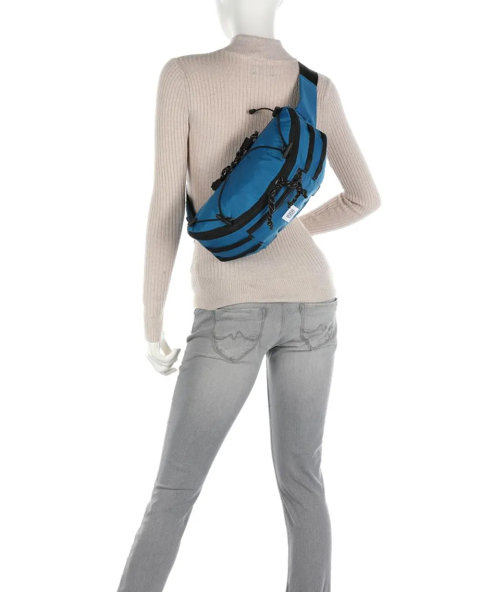 Mountain Slingbag recyceltes Nylon blau