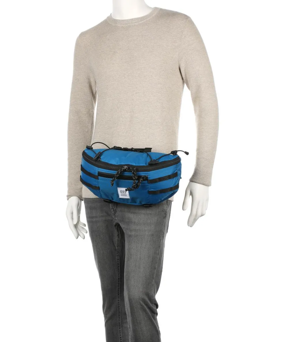 Mountain Slingbag recyceltes Nylon blau