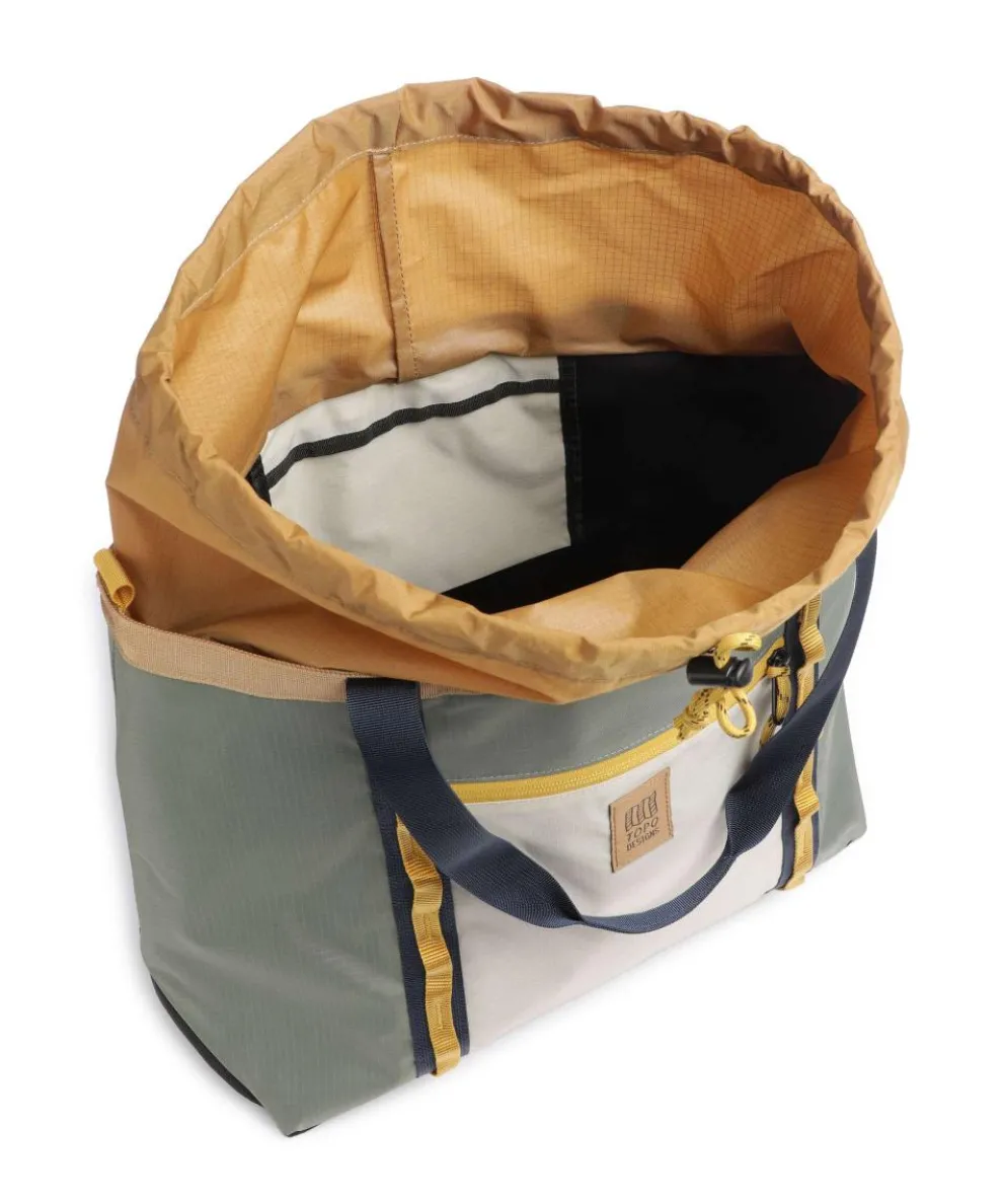 Mountain Utility Beuteltasche recyceltes Ripstop-Nylon grün/beige