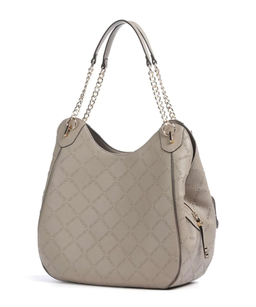 Adonide L Beuteltasche Lederimitat taupe