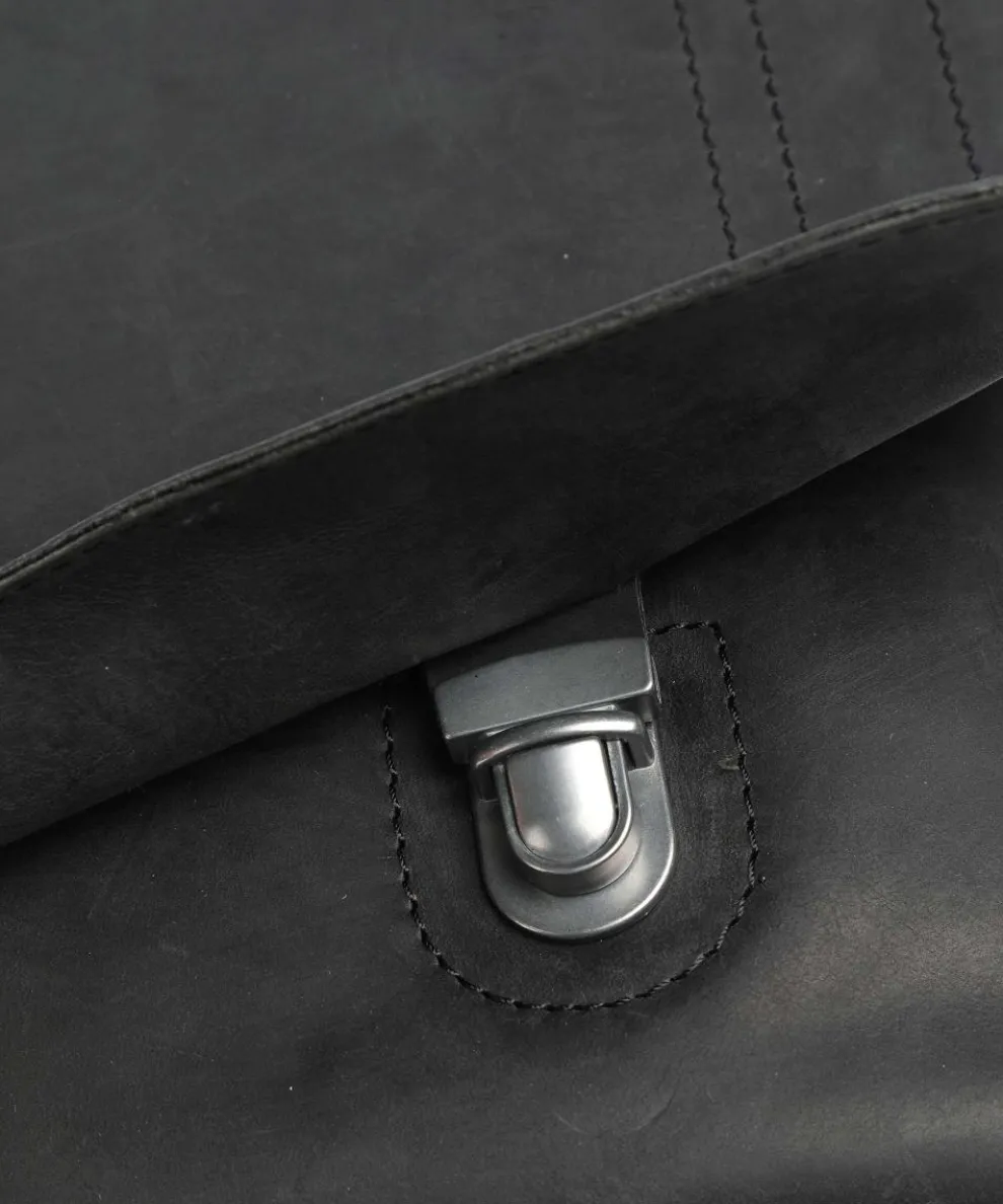 Richmond Aktentasche 14″ Leder schwarz