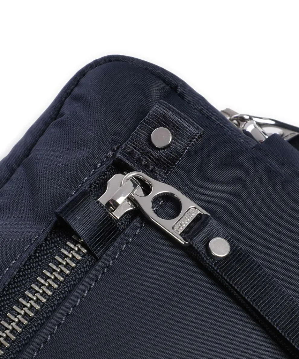 3 in 1 Umhängetasche recyceltes Polyester navy